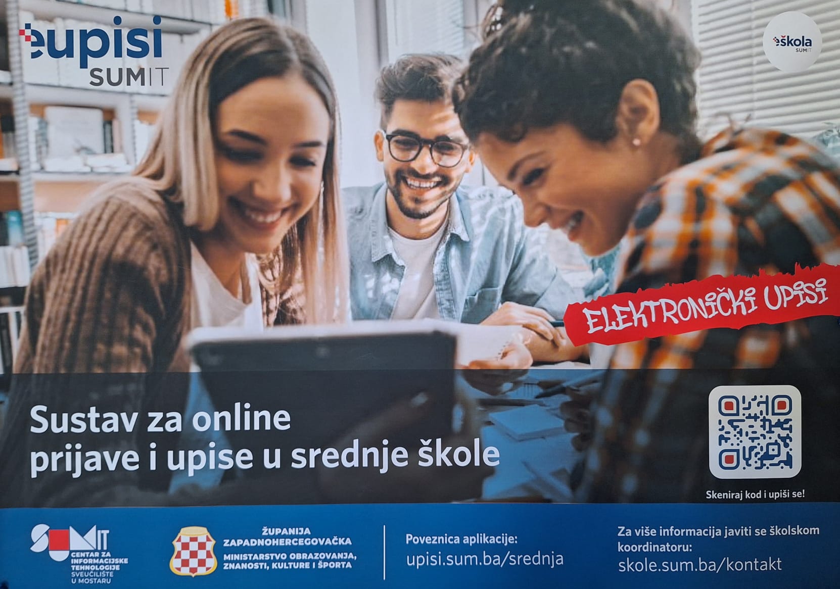 Upis u Gimnaziju fra Dominika Mandića